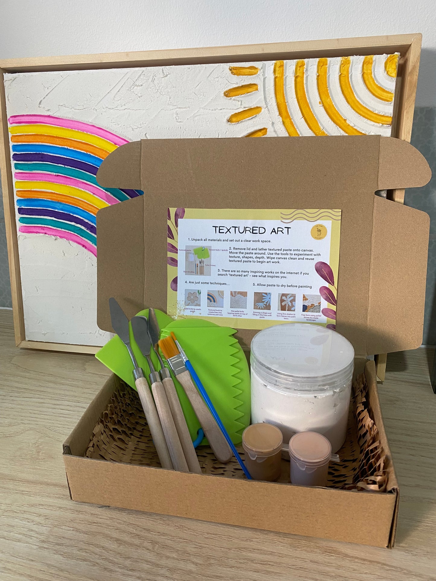 DIY Textured Art